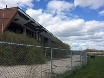 The Shore Dining House at the defunct Rocky Point Park, pictured in this file photo, was the site of a small fire June 3. 