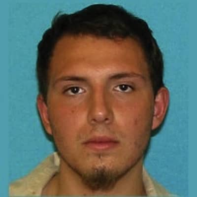Jared Seigel, charged with robbing a Santander Bank in Cranston. CREDIT: Rhode Island Most Wanted website