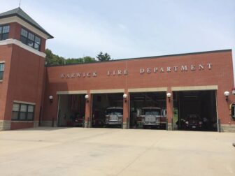 Warwick Fire Department HQ on Veterans Memorial Parkway.