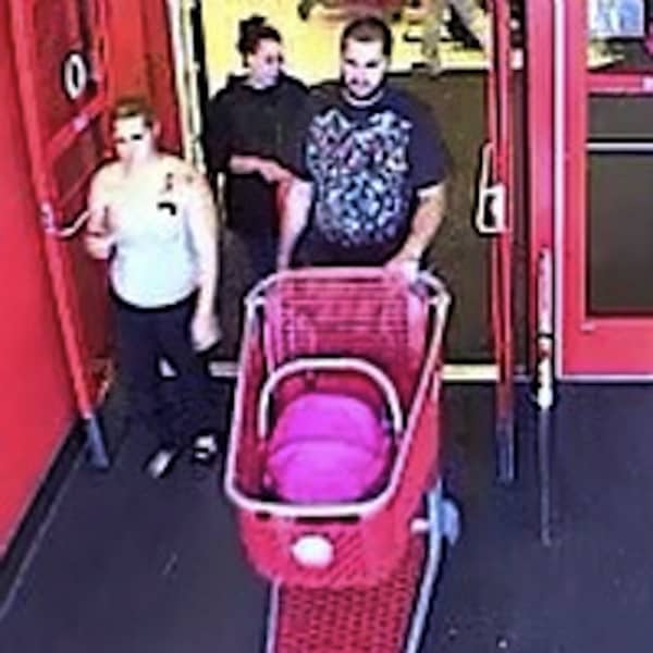 The man in this photo is suspected of stealing a purse from the parking lot of Target at 1245 Bald Hill Road.
