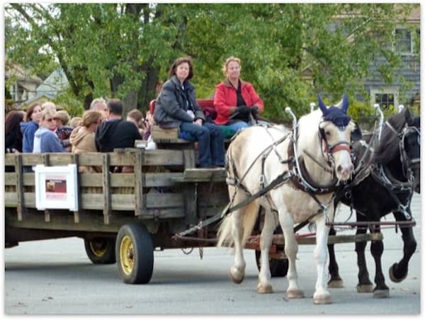 Hayrides return to Pawtuxet Village on Oct. 4. Advance tickets strongly recommended.