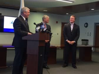 Gov. Gina Raimondo, Warwick Mayor Scott Avedisian and Green State Airport officials announced today that the new airline flying from the airport will be TACV Cabo Verde, the national carrier of Cape Verde, which will offer flights to Portugal, the Azores and Cape Verde