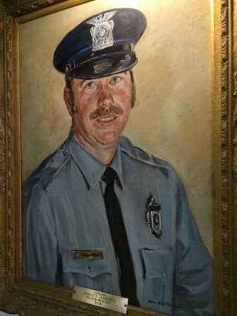 Officer Donald R. Casasanta, killed in 1981 by a speeding vehicle while directing traffic at a highway crash.
