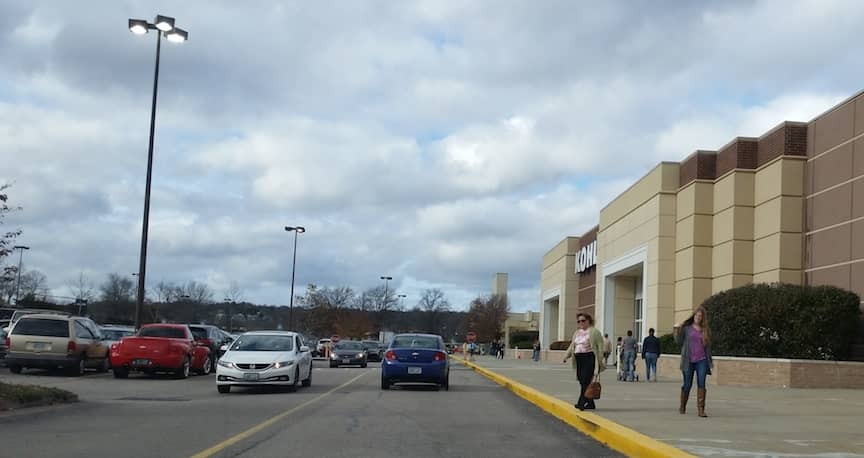 (CREDIT: Rob Borkowski)The lot at Kohl's was full as well. Inside, the line ran from the registers to the back of the store. 