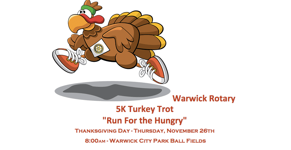 The 2015 Turkey Trot takes place Nov. 26 at 8 a..m. at the City Park ball fields.