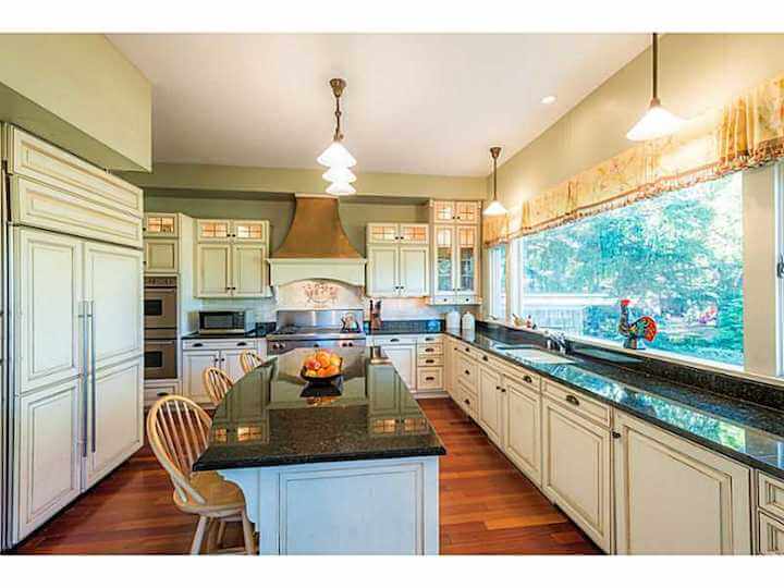 [CREDIT: Statewide MLS] The kitchen inside 1220 Ives Road.