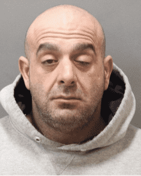 [CREDIT: Plainfield Police] Plainfield Police and a CT State Police K-9 unit arrested Robert Atamian, 47, of Warwick March 3, charging him with Unlawful Restraint, and Larceny after he refused to release a passenger during a police chase.