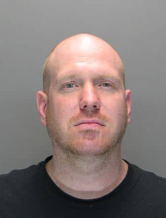 [CREDIT: WPD] State Police arrested Herbert J Rhodes, 36, of Canfield Ave, Warwick March 23 on the WPD's warrant for felony shoplifting