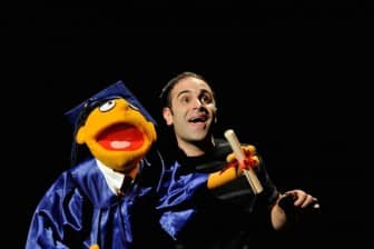 [CREDIT: Mark Turek] Princeton and Tommy Labanaris in the hysterical and touching Tony® Award-winning musical comedy, Avenue Q,