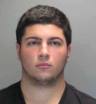 [CREDIT: WPD] Warwick Police charged Dante Paliotti, 19, with obstructing police during their investigation of vandalism of the Warwick North Little League field. 