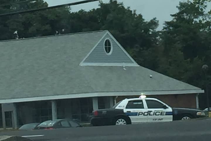 [CREDIT: Bethany Hashway] Warwick Police were called to the West Shore Road Bank of America Sept. 28 at 3 p.m.  for a reported robbery.
