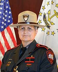 [CREDIT: RISP] Col. Ann C. Assumpico is the 13th Superintendent of the Rhode Island State Police and Acting Commissioner of the Rhode Island Department of Public Safety.