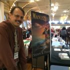 [CREDIT: Rob Borkowski] Steve Porter, president of ARIA and author of "Manisses" during the 2016 RI Author's Expo.