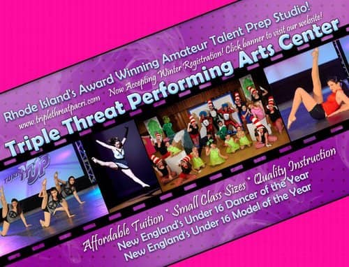 [CREDIT: Triple Threat Arts Center] A promotional poster from the now-defunct Triple Threat Arts Center website.