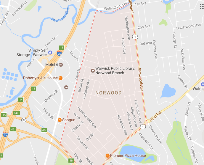 [CREDIT: Google Map Data] The village of Norwood has been experiencing an increase in rat reports for the last two months.