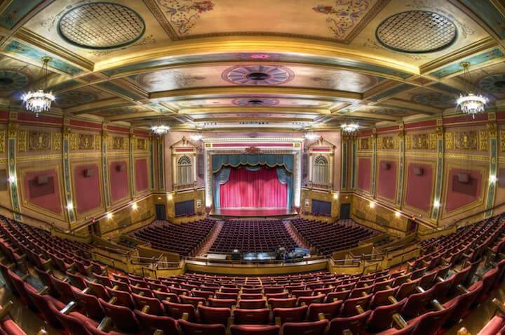 [CREDIT: Stadium Theater] The Grand Hall inside Woonsocket's Stadium Theater.