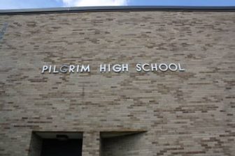 [CREDIT: familyid.com] Pilgrim High School at 111 Pilgrim Pkwy. Pilgrim High School classes cancelled