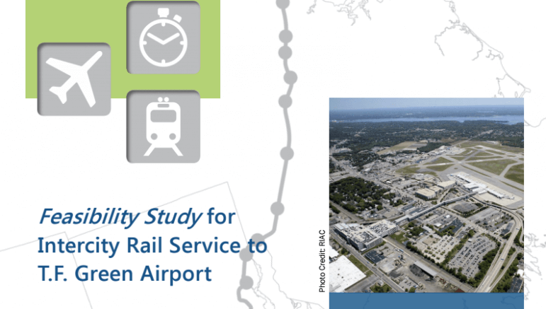 [CREDIT: Federal Railroad Administration] A federal report outlines fout ways to boost rail service to TF Green Airport.