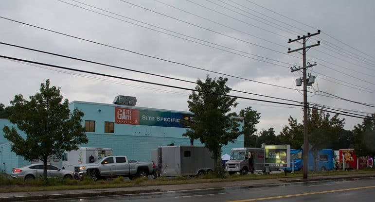 About half a dozen food trucks served food to a hungry crowd at The GAMM Theatre Sept. 6.