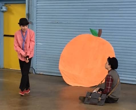 [CREDIT: Eleanor Acton] About 12 members of The Club at Cooper worked with Gamm Theater to produce "James and the Giant Peach," playing Friday, April 12 at 6 p.m.