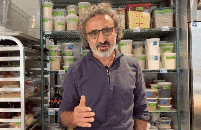[CREDIT: Chobani] Chobani CEO founder and CEO, Hamdi Ulukaya pledged to pay all low-income students' lunch debt Thursday.