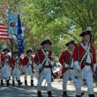 [CREDIT: Rob Borkowski] The Pawtuxet Rangers start off the 2019 Gaspee Days Parade Saturday, June 8.
