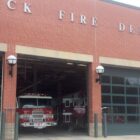 [CREDIT: Rob Borkowski] Cranston Fire Department's Fire Rescue 7 was parked at WFD Headquarters Thursday. On Sunday, WFD's used ladder truck suffered an unspecified engine breakdown.