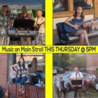 [CREDIT: East Greenwich Chamber] About 25 artists will perform along Main Street in East Greenwich tonight starting at 5 p.m.