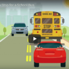 [CREDIT: NHTSA] Remember to safely stop for school buses as the back to school season nears.