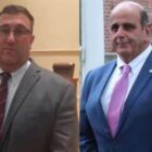 [CREDIT: WarwickPost] Warwick City Councilor Steve Merolla, left, has criticized Mayor Joseph Solomon, right for hiring a team of lawyers without first reviewing one as City Solicitor according to the City Charter.