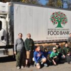 [CREDIT: Troop 63] Troop 63 Scouts contributed to the more than 190,000 pounds of food collected during this year's Scouting for Food drive.