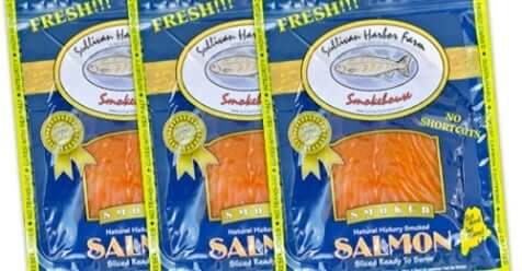 [CREDIT: Sullivan Harbor Farm] Sullivan Harbor Farm is recalling Cold Smoked Salmon which may be contaminated with Clostridium botulinum.