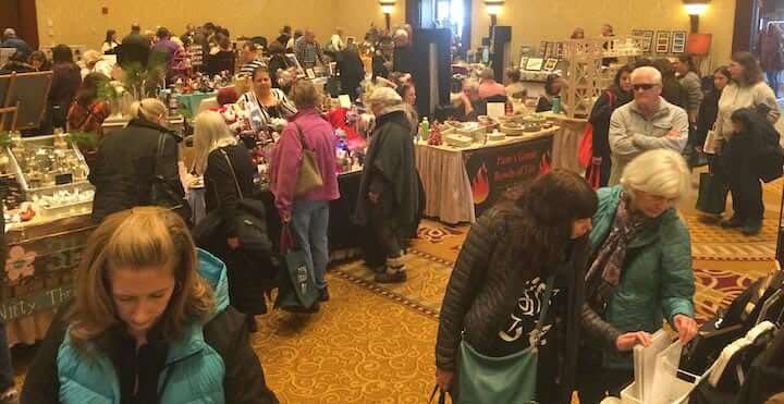 [CREDIT: Rob Borkowski] Crowds at the 2019 Shop RI even at Crowne Plaza Warwick during Small Business Saturday in 2019. This year's event runs at the hotel from 9 a.m. till 4 p.m. Saturday, Nov. 27.