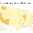 [CREDIT: CDC] The new coronavirus has been detected in California, Washington State, Arizona and Illinois. Only five cases had been reported as of Jan. 27, 2019.