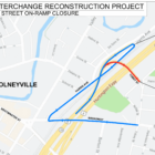 [CREDIT: RIDOT] RIDOT) will permanently close the Tobey Street on-ramp to Rte. 6 West in Providence on Tuesday, Feb. 18.