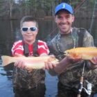 [CREDIT:DEM] Trout fishing season opened early April 6 in Rhode Island. DEM has begun a trout season social distancing program this year to prevent COVID-19 spread. This year, the Golden Trout promotion will be extended.  Anglers have until Sept. 1 to send photos to qualify for a golden trout pin.