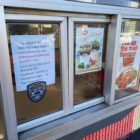 [CREDIT: WPD] Honey Dew at 141 Veterans Memorial Dr. has posted a flyer supporting WPD's Awareness Patch Program again this month! All proceeds go to the First Responders Children's Foundation providing assistance to children who have lost a parent in the like of duty.