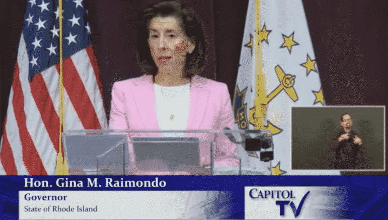 [CREDIT: RI.gov] President Elect Joe Biden has named Gov. Gina Raimondo as Commerce Secretary.