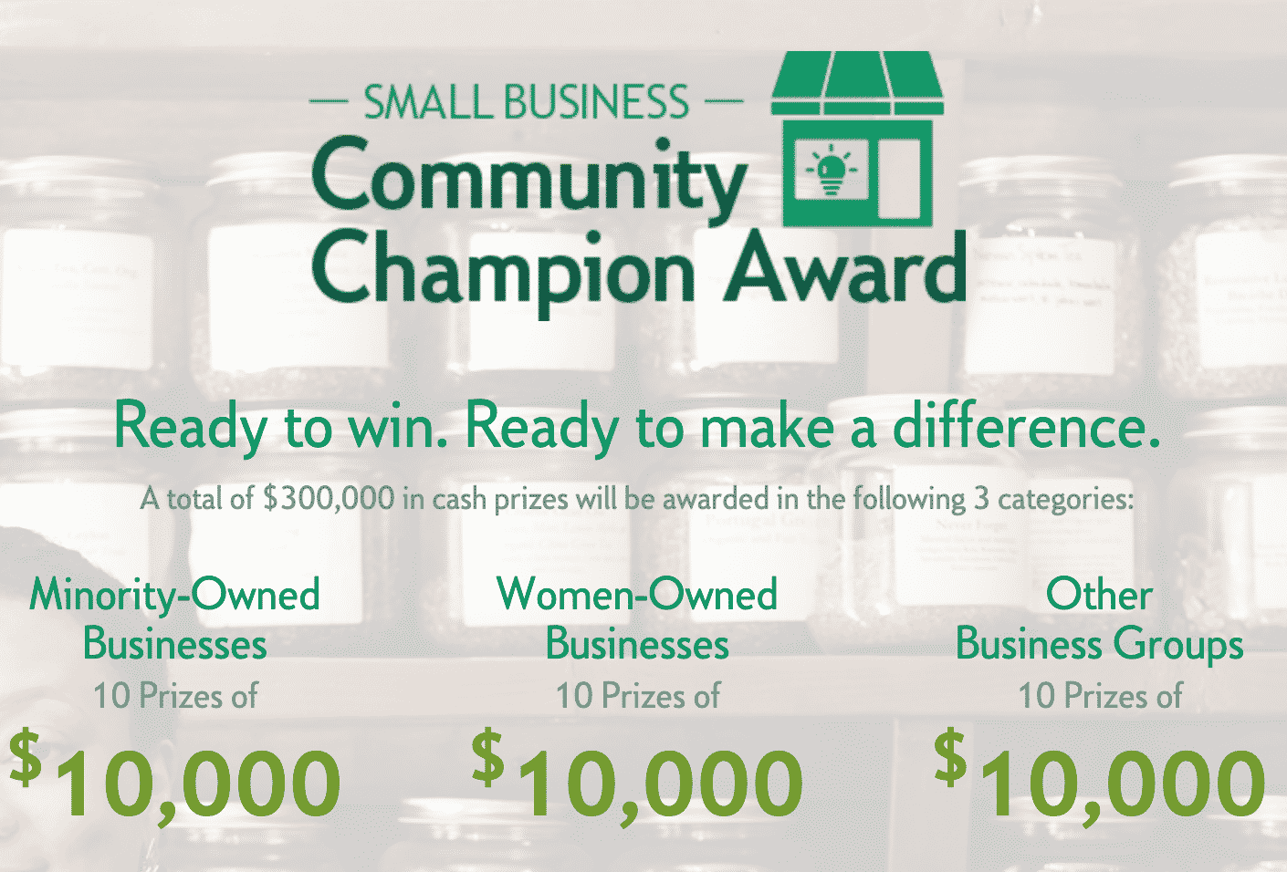 [Citizens Bank] Nominations for the Small Business Community Champion Award Contest are open until March 1.