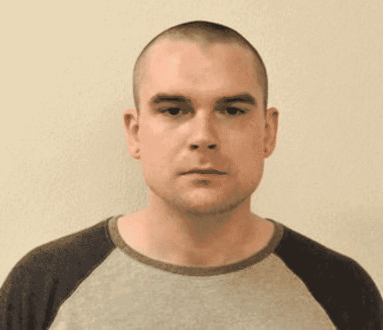 [Credit: Bristol Police Department] Chase Gilroy, 26, of Warwick, is suspected of placing Nazi stickers around Bristol and Warren.