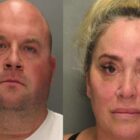 [CREDIT: WPD] On June 23, William Dickie II, 39 and his wife, Tara Uciferro, 47 turned themselves in to the Warwick Police Department on shoplifting charges.