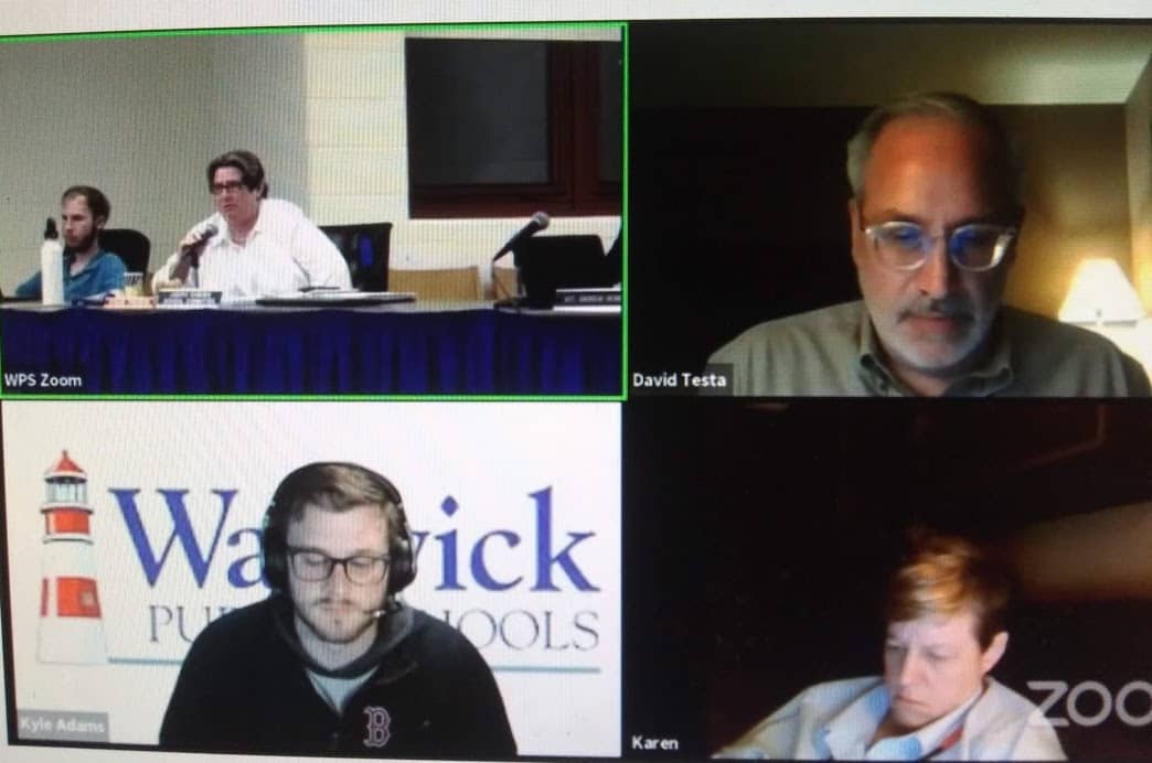 [CREDIT: Warwick School Department] The Warwick School Committee approved 10 budget - neutral positions Tuesday.