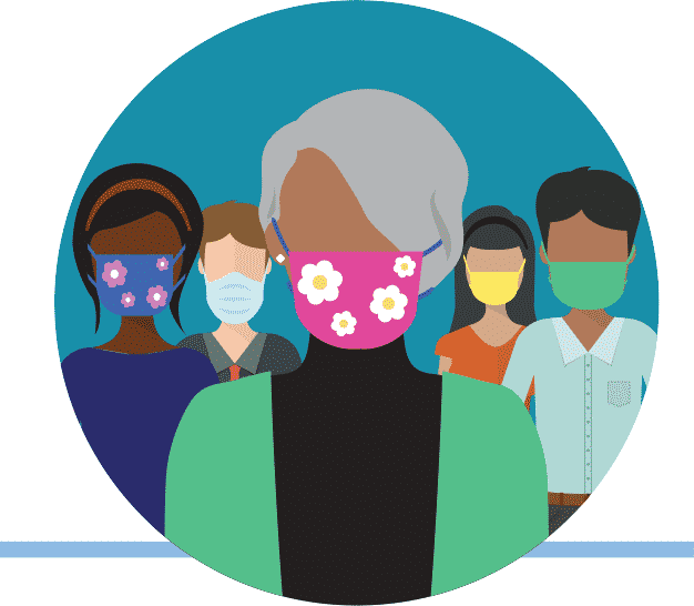 [CREDIT: RI.gov] The CDC advises wearing masks indoors again, as a surge among unvaccinated Americans rolls back progress mitigating the COVID-19 pandemic.