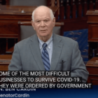 [CREDIT: C-SPAN] U.S. Senate Committee on Small Business & Entrepreneurship Chair Ben Cardin (D-MD) led an effort to fully fund the Restaurant Revitalization Fund in the U.S. Senate.