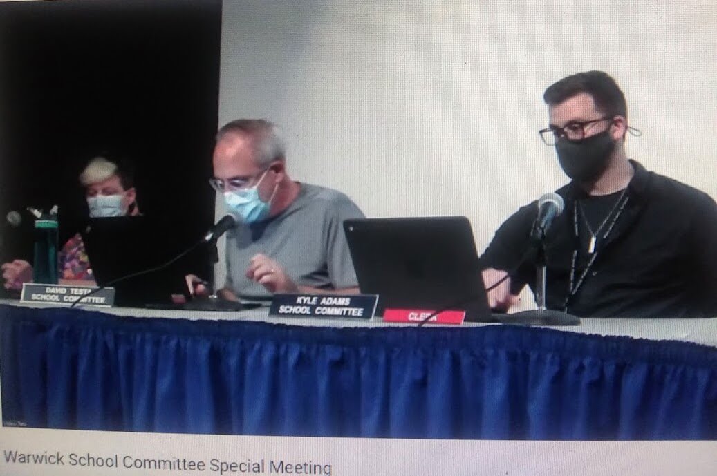 [CREDIT: WSC] The Warwick School Committee during its Aug. 25 2021 meeting.