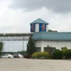 Motel 6 at at 20 Jefferson Blvd., where police report arresting two men suspected in stealing three stolen cars found in the motel parking lot Tuesday morning.
