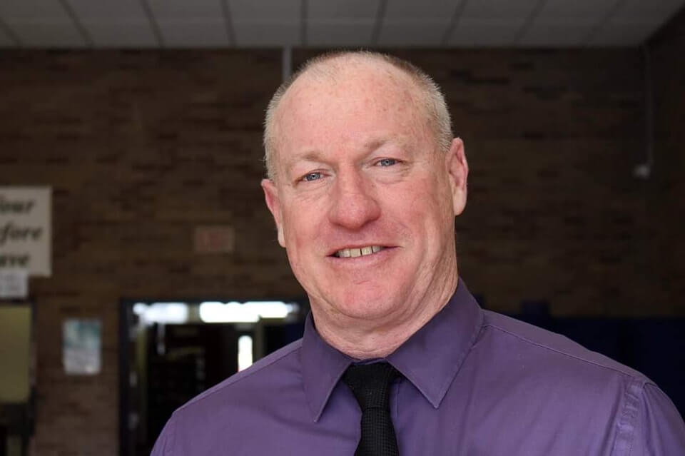 [CREDIT: Warwick Public Schools] Pilgrim High School Principal Gerald Habershaw died of a heart attack Saturday. Mayor Frank Picozzi saaid city flags will fly at half-staff to honor him.