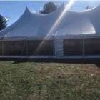 [CREDIT: Community of Warwick Schools Page] A photo of the tent used for Pilgrim Homecoming, tied to a COVID-19 outbreak.