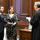 [CREDIT: RI U.S. Attorney] Zachary A. Cunha took the oath of office Monday as the United States Attorney for the District of Rhode Island.
