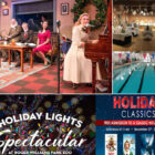 [CREDIT: Warwick Post Illustration] It's a holiday-packed Warwick Weekend! Clockwise, from top, It's a Wonderful Life at the Gamm, WCFA's Winter Market, Swim at McDermott Pool, free movies at Showcase, and holiday lights at Roger Williams' Park.